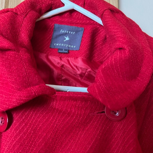 Forever 21 size S like new short coat - Picture 2 of 7